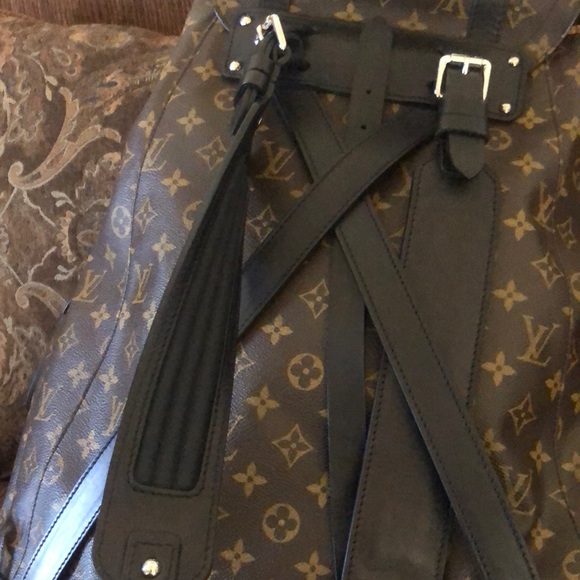 Louis Vuitton Christopher Backpack Macassar (M92295) RARE!  2004 Original - Picture 4 of 17